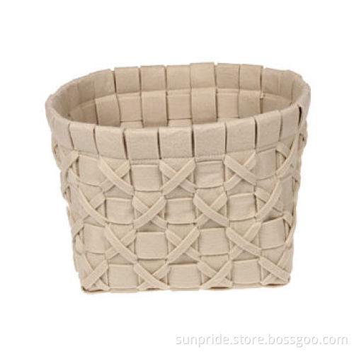 2014 New Style Hot Sale Real Craft Nonwoven Felt Basket, Dimensions 45 x 45 x 34cm